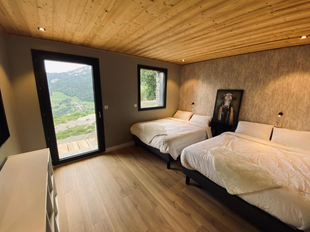 Chalet Confidentiel Valmorel - Chalet De Haut De Gamme 4 Etoiles 12 Personnes Doucy Exterior photo