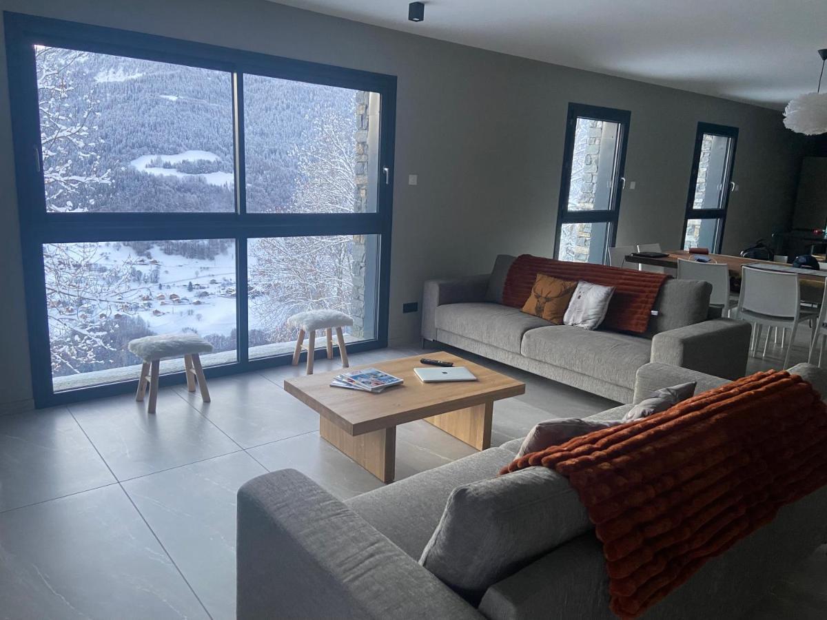 Chalet Confidentiel Valmorel - Chalet De Haut De Gamme 4 Etoiles 12 Personnes Doucy Exterior photo
